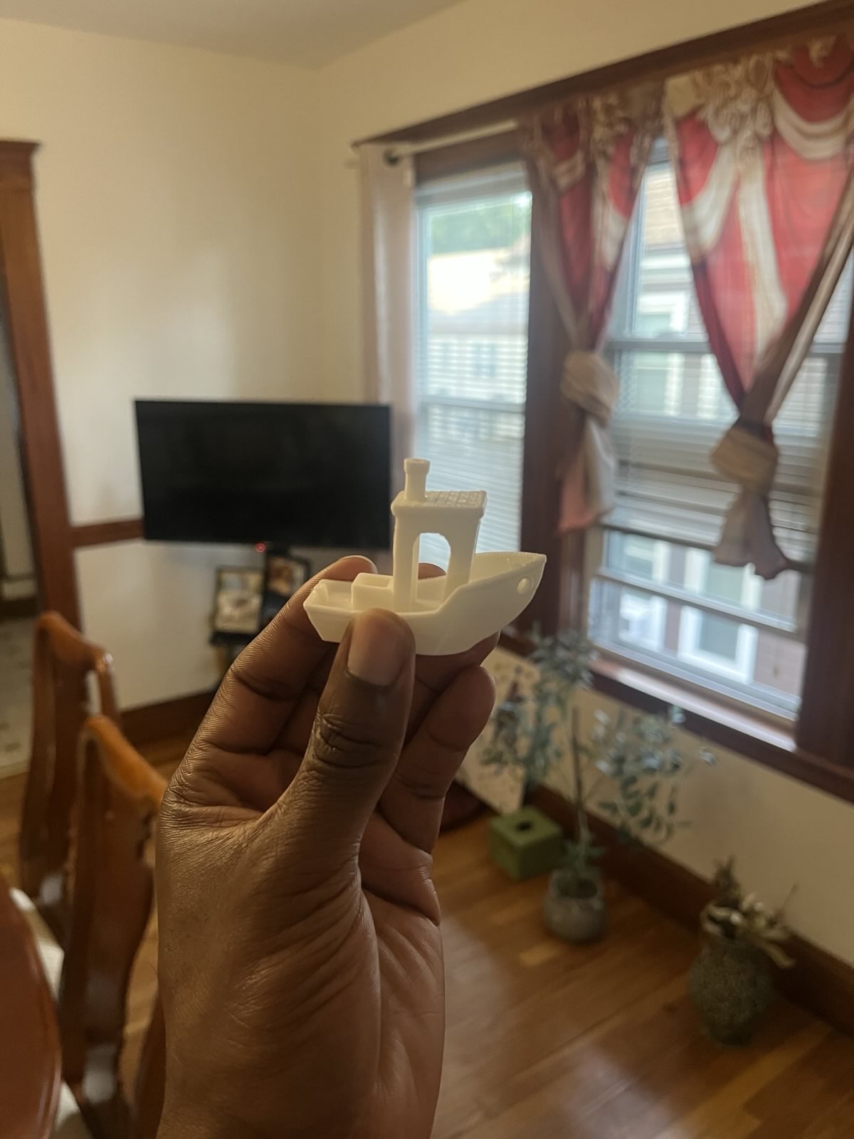 First 3D print - a small boat